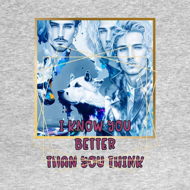 I know you better than you think (3 rock stars and dog) by PersianFMts